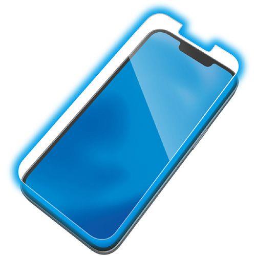 エレコム(ELECOM) PM-A25SFLGLBL iPhone 16e / 14 / 13 / 13 Pro ガラスライクフィルム 高透明 ブルーライトカット ハードコート 薄型 表面硬度9H