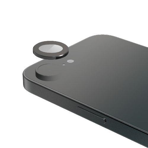 エレコム(ELECOM) PM-A25SFLLGDT クリア iPhone 16e カメラフィルム ガラス 高透明 Dragontrail R X 表面硬度10H 指紋防止 飛散防止