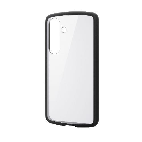 エレコム(ELECOM) PM-G251TSLFCBK ブラック Galaxy S25 SC-51F ケース ハイブリッド 衝撃吸収 軽量 薄型 カメラレンズ保護設計 TOUGH SLIM LITE