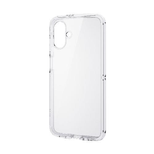 エレコム(ELECOM) PM-G253TSLACR クリア Galaxy A25 5G ケース ハイブリッド カバー 衝撃吸収 軽量 薄型 カメラレンズ保護設計 TOUGH SLIM LITE