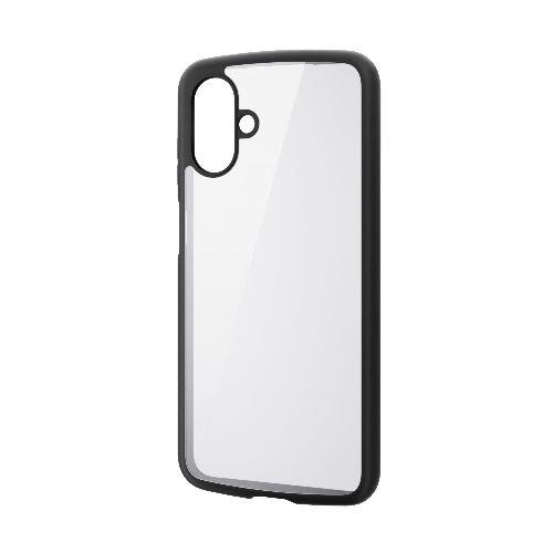 エレコム(ELECOM) PM-G253TSLFCBK ブラック Galaxy A25 5G ケース ハイブリッド カバー 衝撃吸収 軽量 薄型 カメラレンズ保護設計 TOUGH SLIM LITE