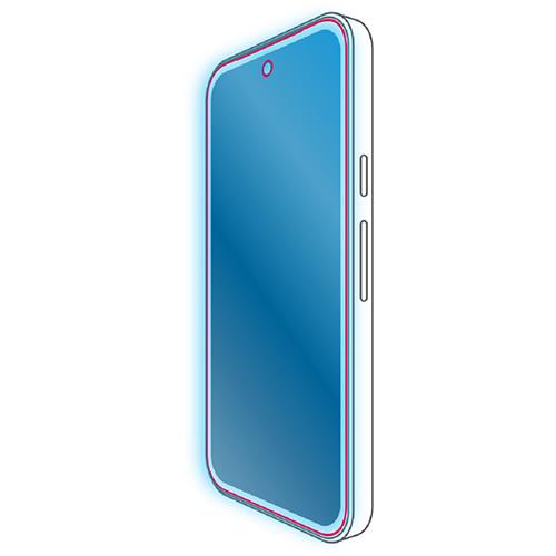 エレコム(ELECOM) PM-P251FLBLN Google Pixel 9a フィルム 画面内指紋認証対応 アンチグレア ブルーライトカット 抗菌 指紋防止 反射防止 マット 気泡防止