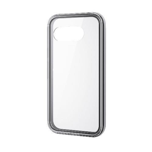 エレコム(ELECOM) PM-P251HVAIR2BK ブラック×クリア Google Pixel 9a ケース ハイブリッド 衝撃吸収 軽量 カメラレンズ保護設計 MUBRAIN