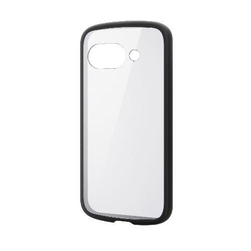 エレコム(ELECOM) PM-P251TSLFCBK ブラック Google Pixel 9a ケース ハイブリッド 衝撃吸収 軽量 薄型 カメラレンズ保護設計