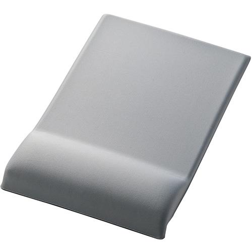 エレコム(ELECOM) MP-CTL01GY グレー マウスパッド リストレスト 一体型 低反発 手首 負担軽減 コーナーガードクッション ズレにくい