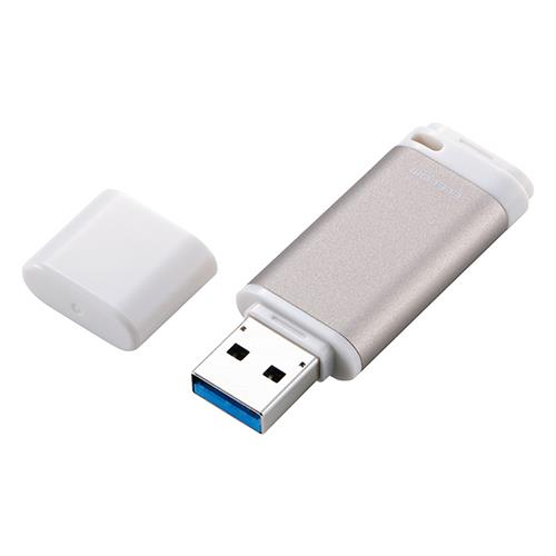 エレコム(ELECOM) MF-RCU3256GGD ゴールド USBメモリ 256GB キャップ式 USB 3.2 Gen1 読み込み最大150MB/s 暗号化AES256 データ保護ソフト対応