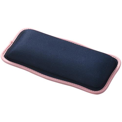 エレコム(ELECOM) MOH-UKS01NV ネイビー リストレスト パームレスト ショートサイズ ウェーブデザイン マウス テンキー 等操作の負担軽減