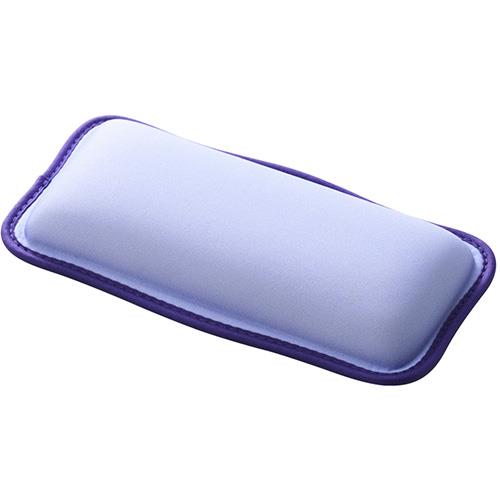 エレコム(ELECOM) MOH-UKS01PU パープル リストレスト パームレスト ショートサイズ ウェーブデザイン マウス テンキー 等操作の負担軽減
