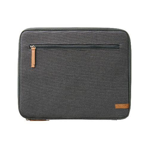 エレコム(ELECOM) TB-13ACMFBK ブラック タブレットバッグ 汎用 13インチ スタンド タッチペンホルダー付き 耐衝撃 帆布素材 収納ポケット付き