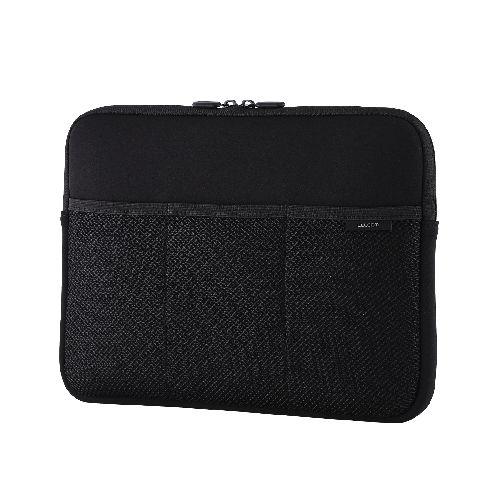エレコム(ELECOM) BM-IB3PT13BK ブラック パソコンケース 13.3インチ メッシュポケット×3 撥水 薄型 耐衝撃 ダブルファスナー スリーブ