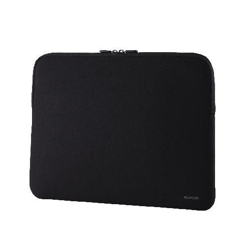 エレコム(ELECOM) BM-IBTHNP15BK ブラック パソコンケース 15.6インチ 撥水 薄型 耐衝撃 ダブルファスナー スリーブ