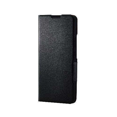 エレコム(ELECOM) PM-O251PLFUBK ブラック OPPO Reno13 A ケース レザー 手帳型 マグネット フラップ 衝撃吸収 超軽量 薄型 スタンド機能付 UltraSlim