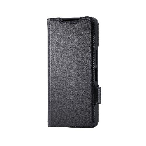 エレコム(ELECOM) PM-S251PLFY3BK ブラック AQUOS wish5 SH-52F ケース レザー 手帳型 マグネット 衝撃吸収 ストラップホール付 スタンド機能付
