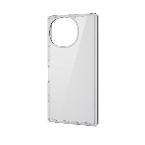 エレコム(ELECOM) PM-S252HVCKCR クリア AQUOS R10 SH-51F ケース ハイブリッド 衝撃吸収 カメラレンズ保護設計 ストラップホール付