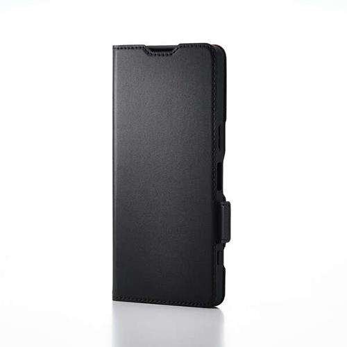 エレコム(ELECOM) PM-X251PLFMGBK ブラック Xperia 1 VII ソフトレザーケース 薄型 磁石付 MAGKEEP