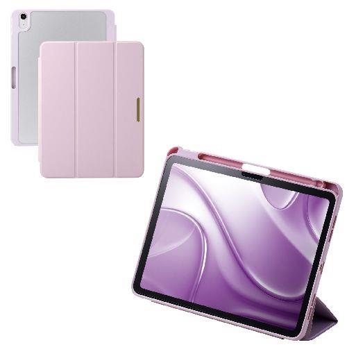 エレコム(ELECOM) TB-A25MWVJM3PU ラベンダー iPad Air ケース 11インチ M3/M2 /10.9インチ 第5世代 第4世代 ﾏｸﾞﾈｯﾄ式ﾌﾗｯﾌﾟ Apple Pencil収納