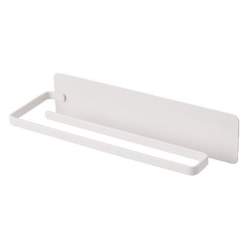 エレコム(ELECOM) KA-KSLDCWH ホワイト ふきん掛け マグネット 2枚掛け キッチン タオルハンガー 壁面 冷蔵庫側面 side