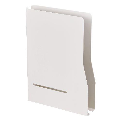 エレコム(ELECOM) KA-KSLPRWH ホワイト マグネット 書類ケース ペンホルダー付き 壁掛け プリント はがき A4 A5 収納 side