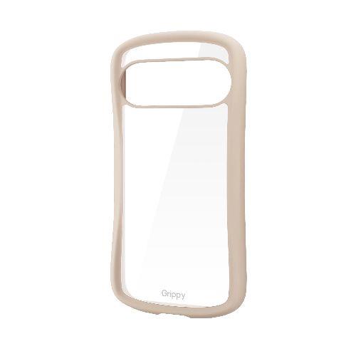エレコム(ELECOM) PM-P252GRPFCBE ベージュ Google Pixel 10/10 Pro ケース ハイブリッド 衝撃吸収 カメラ周り保護 ワイヤレス充電可 Grippy