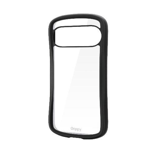 エレコム(ELECOM) PM-P252GRPFCBK ブラック Google Pixel 10/10 Pro ケース ハイブリッド 衝撃吸収 カメラ周り保護 ワイヤレス充電可 Grippy