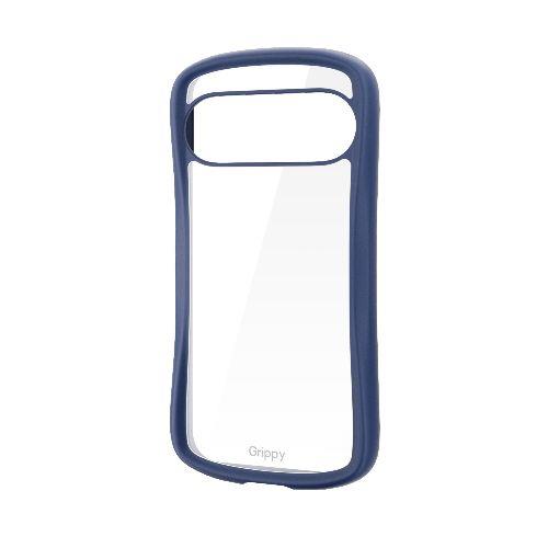 エレコム(ELECOM) PM-P252GRPFCNV ネイビー Google Pixel 10/10 Pro ケース ハイブリッド 衝撃吸収 カメラ周り保護 ワイヤレス充電可 Grippy