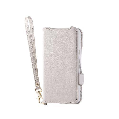 エレコム(ELECOM) PM-P252PLFY4GB グレージュ Google Pixel 10/10 Pro ケース 手帳型 マグネット 衝撃吸収 ワイヤレス充電可 ハンドストラップ付