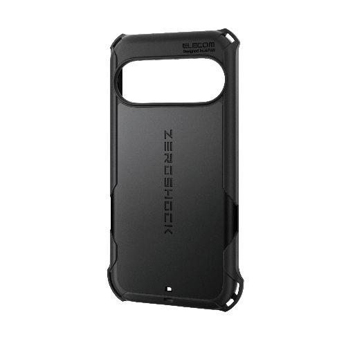 エレコム(ELECOM) PM-P252ZEROBK ブラック Google Pixel 10/10 Pro ケース ハイブリッド 衝撃吸収 カメラレンズ保護設計 ワイヤレス充電可 ZEROSHOCK