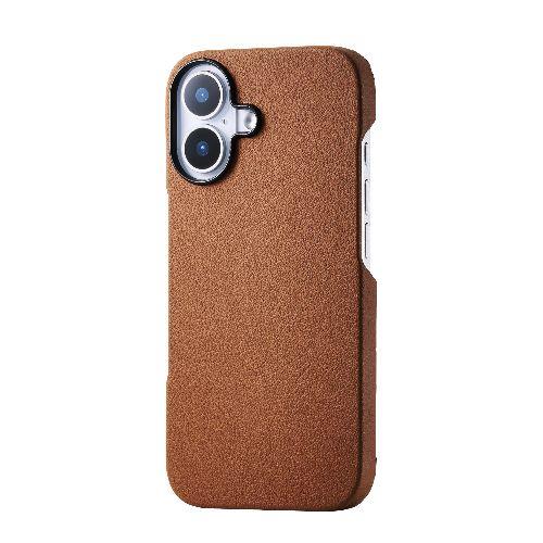 エレコム(ELECOM) PM-A25APLOCA キャメル iPhone17 ケース ソフトレザー 超軽量 薄型