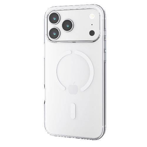 エレコム(ELECOM) PM-A25DUCT3MGCR クリア iPhone17 Pro Max ケース ソフト 衝撃吸収 薄型 MAGKEEP 磁力吸着ワイヤレス充電対応 高透明