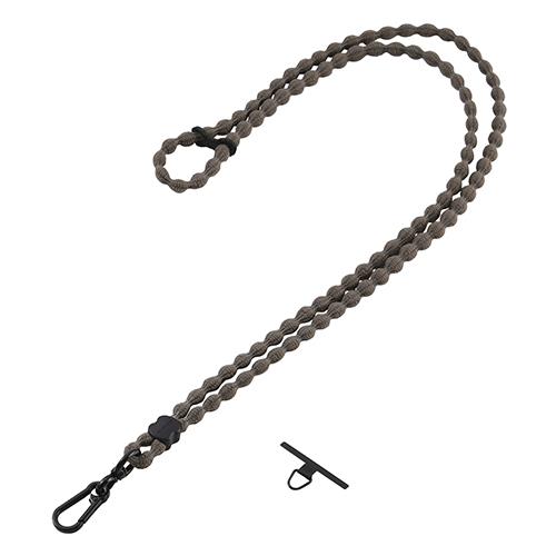 エレコム(ELECOM) P-STSDH1FLREGY グレー スマホショルダーストラップ 肩掛け 全機種対応 やわらか伸縮タイプ 反射素材で夜間も安心 軽量 AIRFLEX