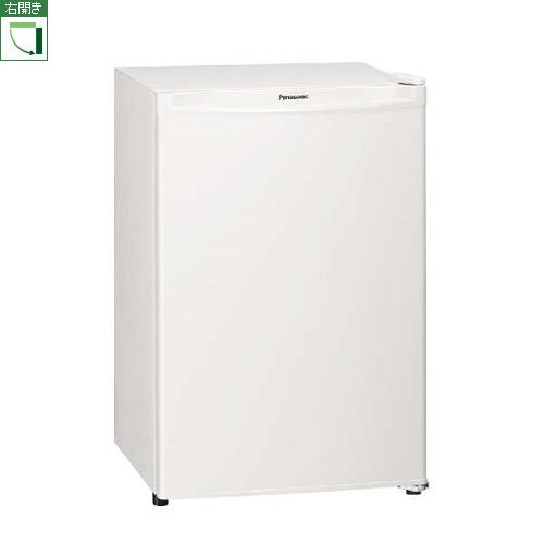 【長期保証付】パナソニック(Panasonic) NR-A80D-W オフホワイト 1ドア ノンフロン冷蔵庫 直冷式 右開き 75L 幅460mm