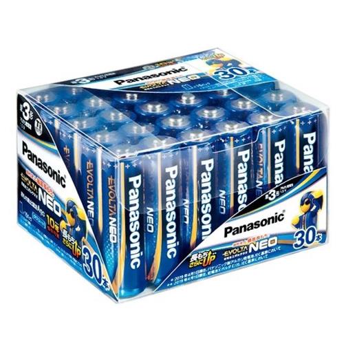 パナソニック(Panasonic) LR6NJ/30SH エボルタNEO アルカリ乾電池 単3形 30本パック