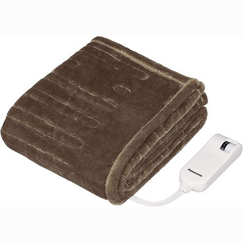 【長期保証付】パナソニック(Panasonic) DC-H5-T(ブラウン) 電気ひざかけ くるけっと 約125×93cm 8段階温度調節 丸洗い 手洗い ダニ対策