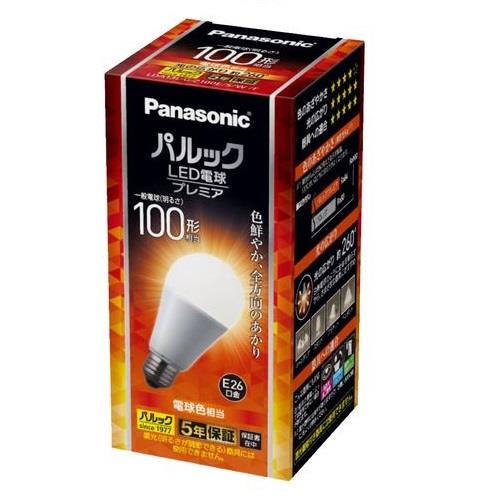 パナソニック(Panasonic) LDA13LGZ100ESWF LED電球プレミア 電球色相当 E26口金 100W形相当 152