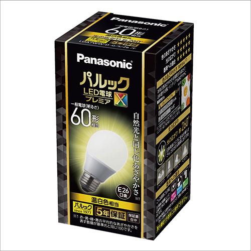 パナソニック(Panasonic) LDA7WWDGSZ6F LED電球 プレミアX 温白色相当 E26口金 60W形相当 810lm