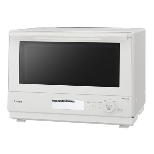 【長期5年保証付】パナソニック(Panasonic) NE-BS8D-W オフホワイト Bistro スチームオーブンレンジ 30L コンベクションオーブン 300℃ 両面グリル ワンボ
