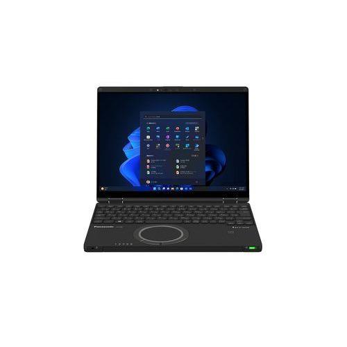 【長期保証付】パナソニック(Panasonic) CF-QR4KDNCR Lets note QR4 12.4型 Core i7/16GB/512GB/Office+365 ブラック Windows 11 Pro 2in1モバイルパソコン