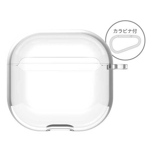 グルマンディーズ(gourmandis) ARP-15CL クリア AirPods 4 ソフトケース