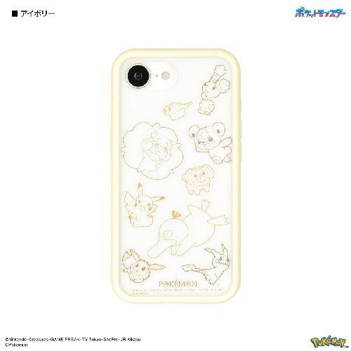グルマンディーズ(gourmandis) POKE-978-IV アイボリー ポケットモンスター IIIIfit iPhone16e 対応ケース