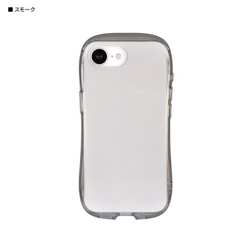 グルマンディーズ(gourmandis) GMD-31SK スモーク iPhone16e対応ケース プロテクトジャケット クリスタルクリア