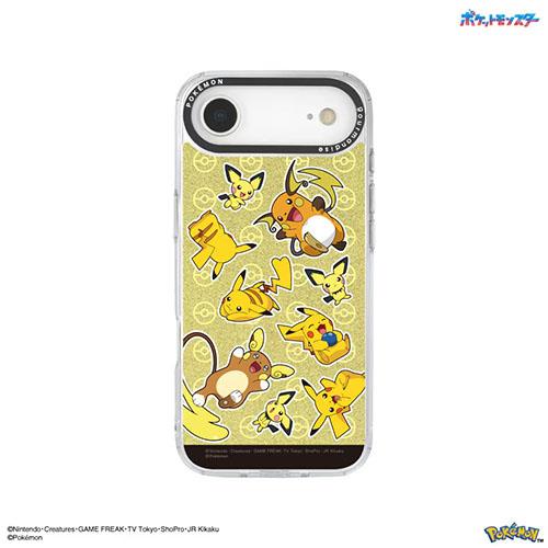 グルマンディーズ(gourmandis) PKE-34YE イエロー ポケットモンスター Camera Frame iPhone Air 対応 ケース
