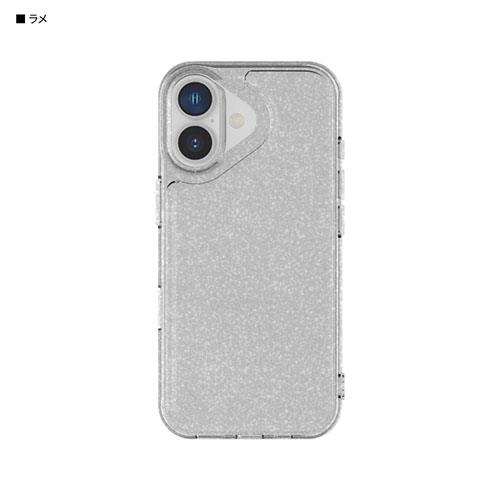 グルマンディーズ(gourmandis) IFT-183LM ラメ IIIIfit Clear iPhone17 対応 ケース