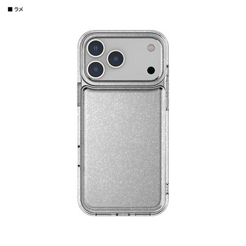 グルマンディーズ(gourmandis) IFT-184LM ラメ IIIIfit Clear iPhone17 Pro 対応 ケース