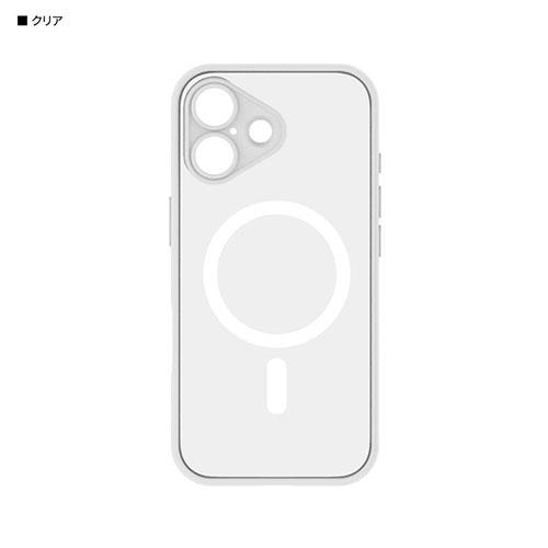 グルマンディーズ(gourmandis) IFT-189CL クリア IIIIfit プランプフレーム iPhone17 MagSafe 対応 ケース