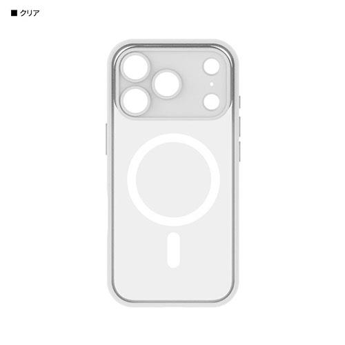 グルマンディーズ(gourmandis) IFT-190CL クリア IIIIfit プランプフレーム iPhone17 Pro MagSafe 対応 ケース