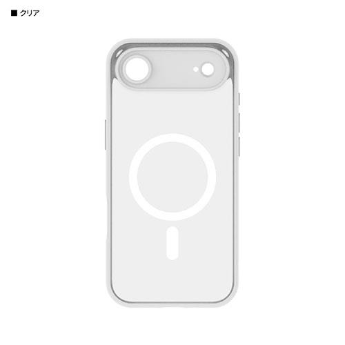 グルマンディーズ(gourmandis) IFT-191CL クリア IIIIfit プランプフレーム iPhone Air MagSafe 対応 ケース