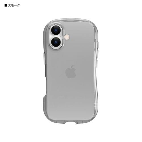 グルマンディーズ(gourmandis) GMD-33SK スモーク iPhone17 対応 クリスタルクリアケース