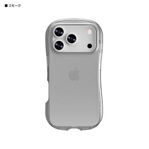 グルマンディーズ(gourmandis) GMD-34SK スモーク iPhone17 Pro 対応 クリスタルクリアケース