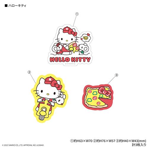 グルマンディーズ(gourmandis) SANG-305KT ハローキティ サンリオキャラクターズ モバイルステッカー