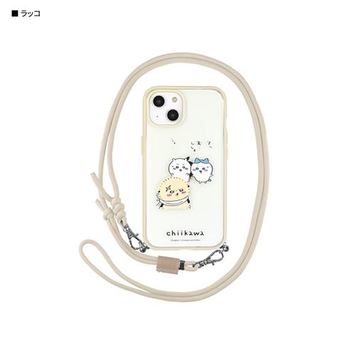 グルマンディーズ(gourmandis) CK-18B ラッコ iPhone 14 / 13用 ケース ちいかわ IIIIfit Loop
